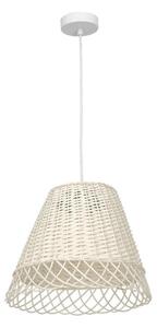 Lustr na lanku VIMINI 1xE27/40W/230V ratan