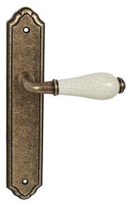 Dveřní kování MP - LEONTINA - SO (OBA - Antik bronz), klika-klika, WC klíč, MP OBA (antik bronz), 90 mm