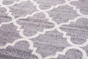 Makro Abra Kusový koberec JAWA L386A šedý Rozměr: 140x190 cm