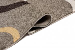 Makro Abra Kusový koberec JAWA H108A béžový šedý Rozměr: 80x150 cm