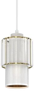 Lustr na lanku BLANCO 1xE27/60W/230V bílá