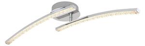 Globo 67169-12IP - LED Koupelnový přisazený lustr JULES 2xLED/6W/230V IP44