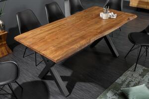 Jídelní stůl MAMMUT 35mm HONEY 160 CM masiv akácie Nábytek | Jídelní prostory | Jídelní stoly | Všechny jídelní stoly