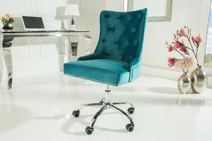 Kancelářská židle VICTORY - tyrkysová - INV