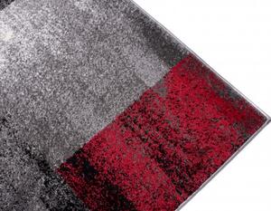 Makro Abra Kusový koberec JAWA J390A šedý / červený Rozměr: 300x400 cm