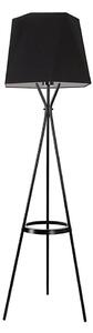Stojací lampa VENEDIK 1xE27/60W/230V černá