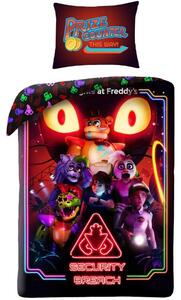 Bavlněné ložní povlečení Pět nocí u Freddyho - Five Nights at Freddy's - 100% bavlna - 70 x 90 cm + 140 x 200 cm