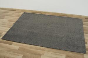 Balta Kusový Shaggy koberec Sky 71421/100 tmavě šedý Rozměr: 140x200 cm