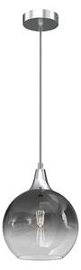 Lustr na lanku MONTE 1xE27/60W/230V pr. 20 cm matný chrom