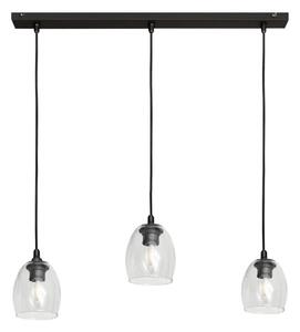 Lustr na lanku BRILLANT 3xE27/15W/230V čirá