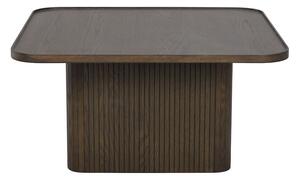 Rowico Hnědý dubový konferenční stolek Sullivan 80 cm