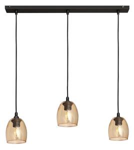Lustr na lanku BRILLANT 3xE27/15W/230V béžová