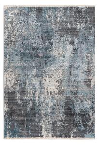 Kusový koberec Lalee Home Medellin 400 silver-blue - 80 x 150 cm