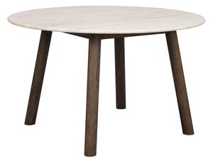 Rowico Hnědý dubový jídelní stůl Taransay 125 cm