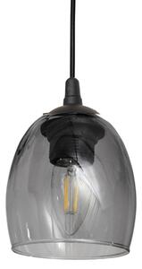 Lustr na lanku BRILLANT 3xE27/15W/230V šedá