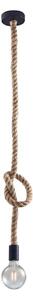 Lustr na lanku ROPE 1xE27/12W/230V