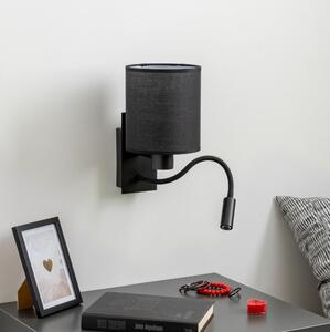 Brilagi - LED Nástěnná lampa NUBILA 1xE27/25W/230V + LED/3W černá