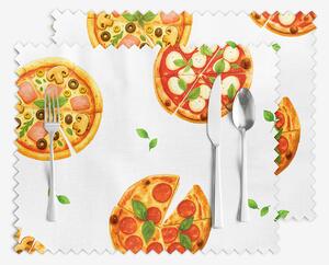 Goldea prostírání na stůl teflonové - lahodná pizza - sada 2ks 30 x 40 cm