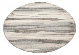 Makro Abra Kulatý koberec SARI K186A světle šedý Rozměr: průměr 100 cm