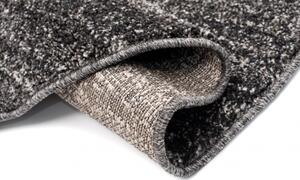 Makro Abra Kulatý koberec SARI T006A černý Rozměr: průměr 100 cm