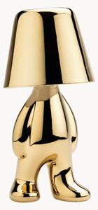 Malá přenosná stolní LED lampa Golden Brothers Tom, stmívatelná