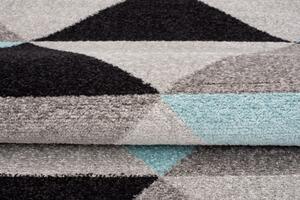 Makro Abra Kusový koberec LAZUR C945M šedý modrý Rozměr: 80x150 cm