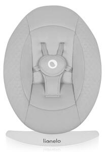 Lionelo - Dětské houpátko s melodií IRIS Grey Concrete