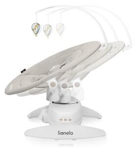 Lionelo - Dětské houpátko s melodií IRIS 4xAA Beige Sand