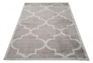 Makro Abra Kusový koberec LAZUR H161A šedý Rozměr: 140x190 cm