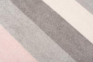 Makro Abra Kusový koberec LAZUR C947A pruhy vícebarevný Rozměr: 140x190 cm