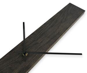 Elegantní dřevěné nástěnné hodiny černý I SENTOP MAS019-OSMO-3169