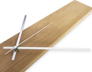 Dřevěné nástěnné hodiny z masivu – moderní design I SENTOP MAS019-OSMO-3041