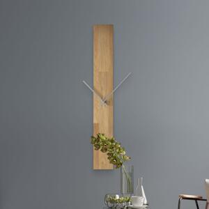 Dřevěné nástěnné hodiny z masivu – moderní design I SENTOP MAS019-OSMO-3041
