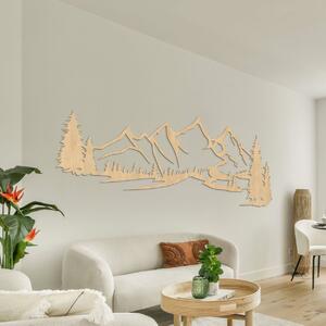 Dřevěný obraz na zeď - Les a hory | REHORA: HDF - Javor 55 x 20 cm 4658-109477 HDF0414-akcia20
