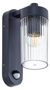 Venkovní svítidla Lindby, Kaliro, stmívatelné, Černá, Terasa, Hliník, Moderní