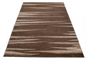 Makro Abra Kusový koberec SARI 3436A tmavě hnědý Rozměr: 300x400 cm