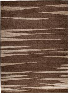 Makro Abra Kusový koberec SARI 3436A tmavě hnědý Rozměr: 120x170 cm