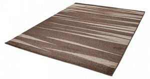 Makro Abra Kusový koberec SARI 3436A tmavě hnědý Rozměr: 120x170 cm