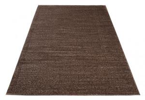 Makro Abra Kusový koberec SARI T006A tmavě hnědý Rozměr: 80x150 cm