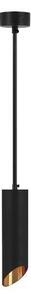 Lustr na lanku 1xGU10/35W/230V 30 cm černá