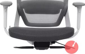 Kancelářská židle MERCURY SWIFT ŠEDÝ PLAST, TMAVĚ ŠEDÁ – ergonomická, , 1054317