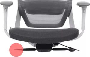 Kancelářská židle MERCURY SWIFT ŠEDÝ PLAST, TMAVĚ ŠEDÁ – ergonomická, , 1054317