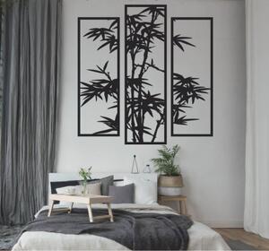 Eleganční třídílný obraz s bambusovým motivem I SENTOP PR0310