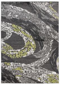 Makro Abra Kusový koberec SARI H087A tmavě šedý Rozměr: 200x290 cm
