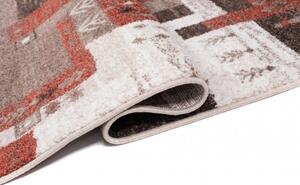Makro Abra Kusový koberec SARI K202A béžový šedý hnědý Rozměr: 160x220 cm