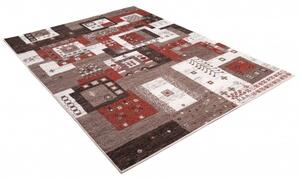 Makro Abra Kusový koberec SARI K202A béžový šedý hnědý Rozměr: 160x220 cm