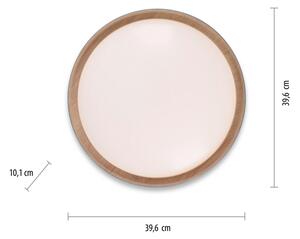 Leuchten Direkt 14347-15-LED Stmívatelné stropní svítidlo EMILIA 28,8W/230V šedá