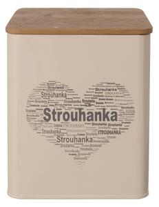 Dóza Strouhanka SRDCE 11,5x11,5x14 cm