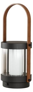 Stolní lampa Aromas del Campo, Bally, stmívatelné, Černá, Obývací pokoj, Sklo, Venkovský / rustikální