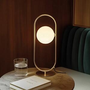 Stolní lampa Aromas del Campo, Abbacus, Zlatá / mosazná, Obývací pokoj, Kov, Moderní